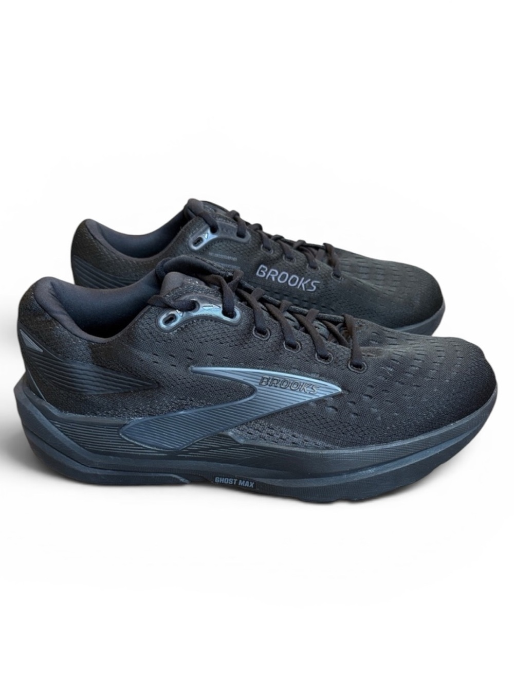 Brooks Ghost Max 3 Running Shoes Men’s 10W WIDE Black Athletic
